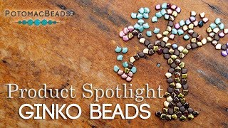 Product Spotlight  Ginko Beads from Matubo [upl. by Yerfej927]