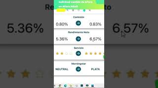 ¿Cómo solicitar Cambio de Afore desde Afore Móvil Shorts [upl. by Dnomal]