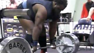 Randall Harris 700lb Deadlift [upl. by Lenneuq427]