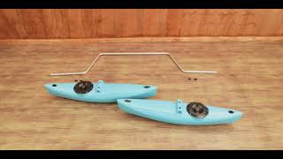 Vanhunks Kayak Outriggers Stabilizers [upl. by Aissej]