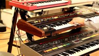 Jupiter8 Juno60 TR909 amp SH101 Italo ditty [upl. by Aninaj485]