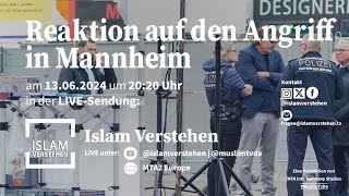 Reaktion auf den Angriff in Mannheim [upl. by Nedi561]