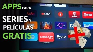 4 Mejores Aplicaciones para Ver Películas y Series Gratis 🍿🍿🍿 [upl. by Rebe]