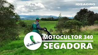 Motocultor con Segadora [upl. by Anneuq193]