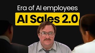 AI Employees Outperform Human Employees Build a real Sales Agent [upl. by Gnirol]