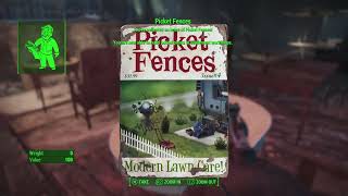 Fallout 4 Got Picket Fences [upl. by Etezzil660]