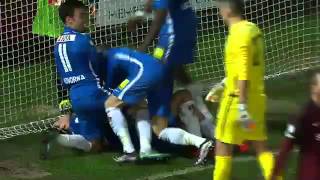 Slovan Liberec vs Sparta Praha 2  1 All Goals CZECH REPUBLIC MOL Cup  3 March 2016 [upl. by Ettelorahc]