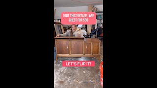 Fast furniture flip with good profit 💵 furnitureflip thrifting upcycling [upl. by Engleman]