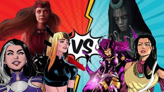 Marvels Top 3 Witches vs DCs Top 3 Witches [upl. by Hewie]