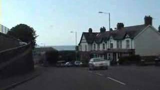 Penparcau Road Aberystwyth Wales A487 Road Video [upl. by Namwob172]