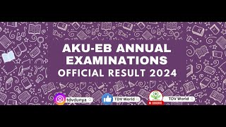 AKUEB Official Result Update [upl. by Etana]