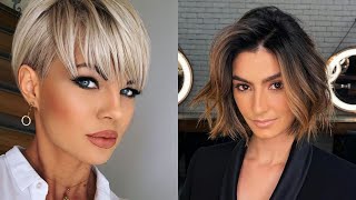 CHEVEUX COURTS et miLong pour femmes  Idées de coiffure tendance en 2021💇‍♀️ [upl. by Eelyahs201]