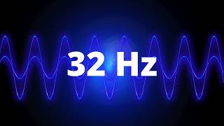 32 Hz 10 hour clean sine wave BASS TEST TONE frequency [upl. by Jurgen33]