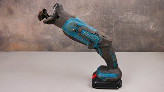 Reciprocating Saw Restoration  Makita DJR185 [upl. by Odrareve]