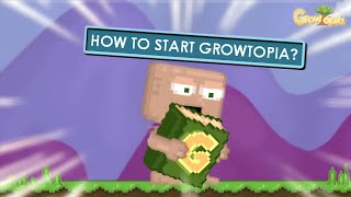 HOW TO START GROWTOPIA  Easy Profit  Growtopia tutorial  EPISODE 1 [upl. by Eirelam]