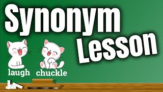 Synonyms Lesson Video [upl. by Ahselrac]