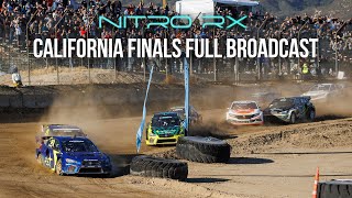 Nitro Rallycross California FULL Broadcast  Finals [upl. by Stempson]