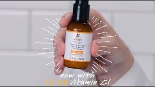 How to Apply Kiehls NEW PowerfulStrength LineReducing Concentrate [upl. by Batish781]