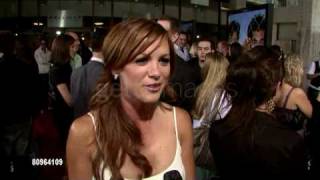 Danneel Harris Interview  HaroldampKumar 2 Premiere [upl. by Hajidak]