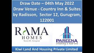 Pareena Rama Homes 89 Draw Date 4 May 2022 Updates 8010730143 [upl. by Calandra]