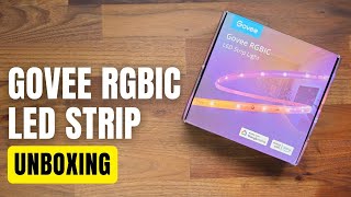 Govee RGBIC LED Strip Lights H619A Unboxing [upl. by Nylidnarb]