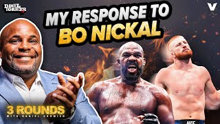 Daniel Cormier RESPONDS to Bo Nickal comment Jon Jones an UNDERDOG vs Tom Aspinall Tyson vs Paul [upl. by Ttihw207]