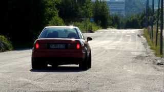 Insane Drag Race Acceleration with Audi S2 1000BHP tuned Crazy SOUND TURBO 1080p Full HD [upl. by Gonzales]