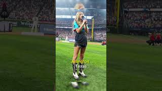 Ingrid Andress sings ‘worst National Anthem of all time’ at Home Run Derby Was Awful texas [upl. by Emili]