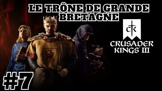 CRUSADER KINGS 3 FR 7 LE ROI WALTHEOF ISSACSON DANGLETERRE LA GUERRE FRATRICIDE [upl. by Atinal]