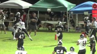 Rayden Kaneshiro 12yard TD pass from TaiJohn Mizutani [upl. by Leiru]