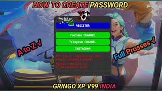 Free fire hack Gringo xp v99 register kaise kare l how to register the king cheat l 2024 [upl. by Aciruam]