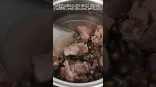 Soup that is believed to tonify the kidney 😍 Black Bean Soup with Pork Ribs 排骨黑豆汤 Easy recipe [upl. by Rosa]