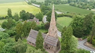 St Michael and All Angels Church Chetwynd  4K [upl. by Heda923]