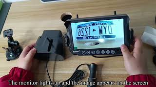 S21 Wireless RV Backup Camera Signal Pairing Video [upl. by Nylave844]