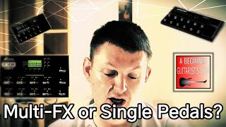 Which is best Individual guitar pedals vs multieffects [upl. by Neelon]