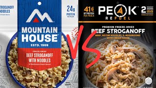 Dehydrated Stroganoff Showdown Which Backpacking Meal Wins [upl. by Genny]