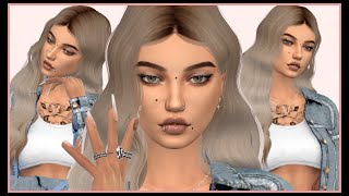 Skyler Vigil  Sims 4 CAS  CC FolderLinks amp Sim Download [upl. by Willcox518]