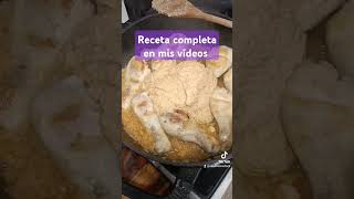 Pollo con salsa de almendras recetas food parati foryou fyp viralshorts pollo cocina [upl. by Lyontine]