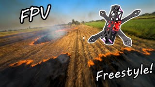 Martian II FPV Freestyle Action at the Field with GoPro Hero 8 4k [upl. by Annazus]