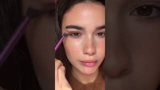 Deer pretty makeup 🤎 Credit evalarosaxo deerprettymakeup deerpretty makeup makeuptutorial [upl. by Anuqahs]