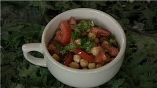 Bean Salads  Mediterranean Garbanzo Bean Salad [upl. by Fennessy]