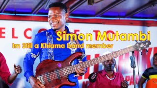 Im still a KHIAMA boys Band member quot SIMON MUTAMBIquotplaying chiraramotsamba amp mazano [upl. by Nairadas]