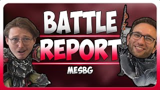 Moria vs Mordor  550pt MESBG Battle Report  Middle Earth Strategy Battle Game [upl. by Kcirdla]