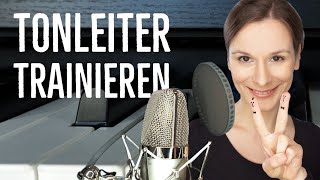 Tonleiter singen  2 EFFEKTIVE Gesangsübungen zum Mitsingen  singdude [upl. by Ettenahc545]