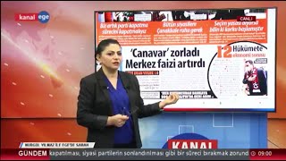 NURGÜL YILMAZ İLE EGEDE SABAH KANAL EGE 19032021 [upl. by Ennovahc]