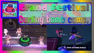 Splatoon 3 Curling Bomb Splat Compilation Grand Festival Special Edition [upl. by Hasseman]