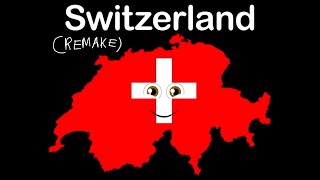 Switzerland  Geography of the 26 Cantons Remake  Dan Holdren [upl. by Gnahc667]