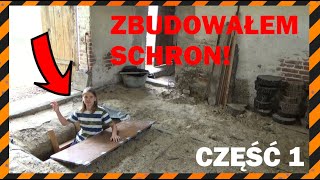 Zbudowałem PRAWDZIWY SCHRON 1 [upl. by Attenborough]