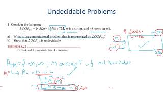 More Undecidable Problems More Reducibility  CMPS 257 Recitation 11 Fall 21 [upl. by Ahseet]