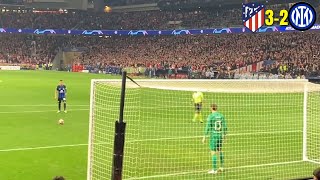 Atletico Madrid vs Inter Milan 32 Penalty Shootout [upl. by Ahsinom620]